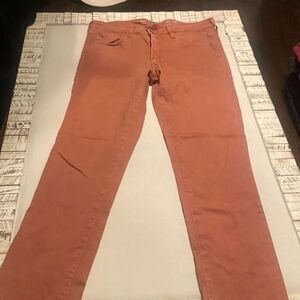 Ag Adriano Goldschmied Prima cigarette leg dusty rose jeans size 29